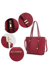 MKF Collection Emery Tote Bag with Wallet by Mia K