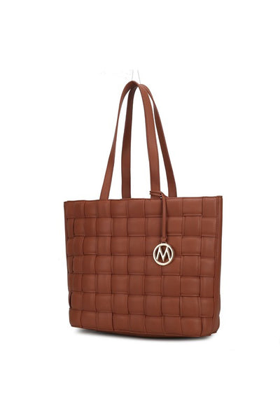 MKF Collection Rowan Woven Tote Bag by Mia K