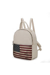 MKF Collection Briella FLAG Backpack by Mia K