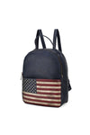 MKF Collection Briella FLAG Backpack by Mia K