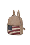 MKF Collection Briella FLAG Backpack by Mia K