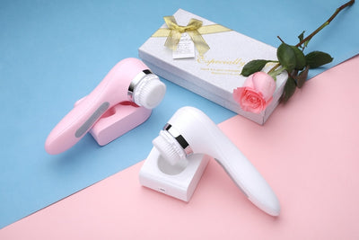 Electric Sonic Rechargeable Powered Facial Cleaning Brush