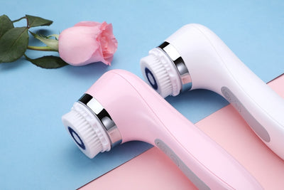 Electric Sonic Rechargeable Powered Facial Cleaning Brush