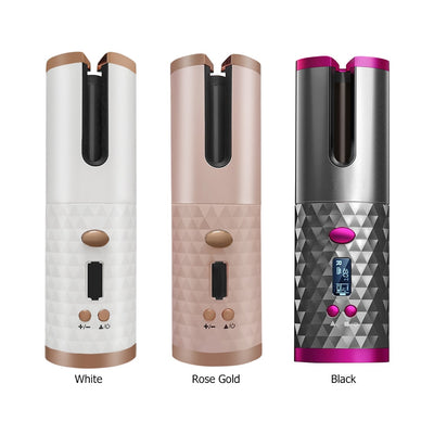 Portable Cordless Automatic Hair Curler