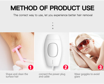 Portable Permanent Hair Remover