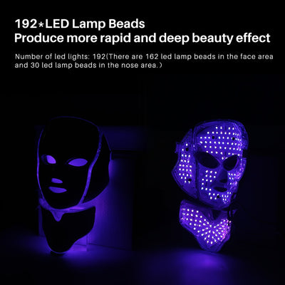 7 Colors Beauty Therapy Photon LED Facial Mask