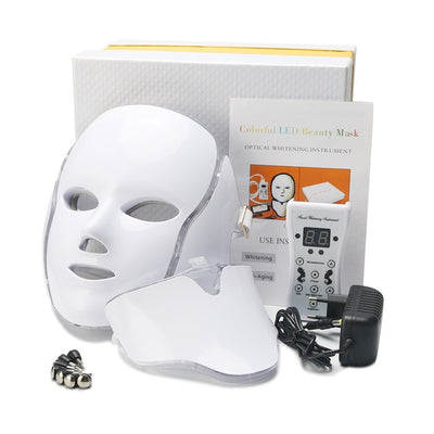 7 Colors Beauty Therapy Photon LED Facial Mask